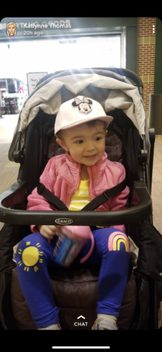 Shopping the mall, rocking the Mouse hat! (3/19)