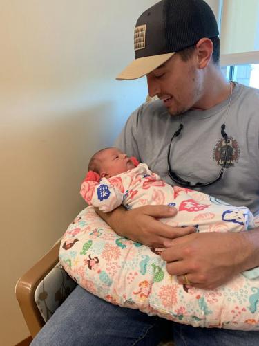 Uncle Eric and Addison (6/19)