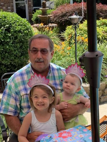 Papi with his birthday girls! (6/20)