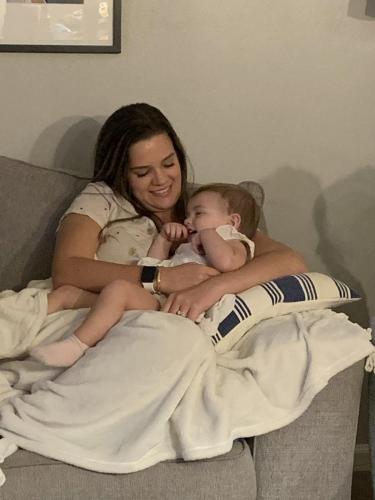 Snuggles with Aunt Kennady are the best (10/19)