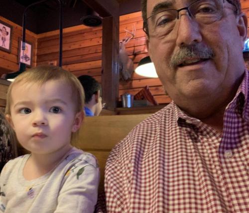 Papi and Gracie @ TX Roadhouse (3/19)