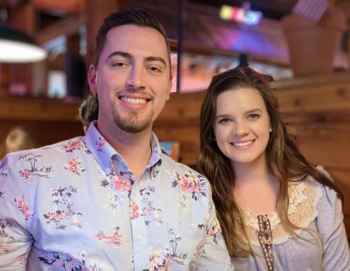 Eric and Aunt Kennady @ TX Roadhouse (3/19)