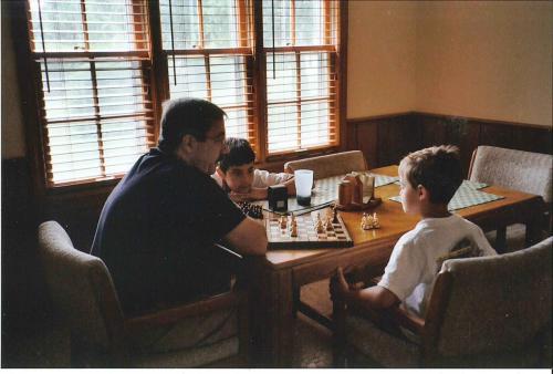 Playing Chess with Eric (7/03)