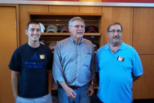 With Dad and Bill Samuels Jr at Makers Mark (6/13)