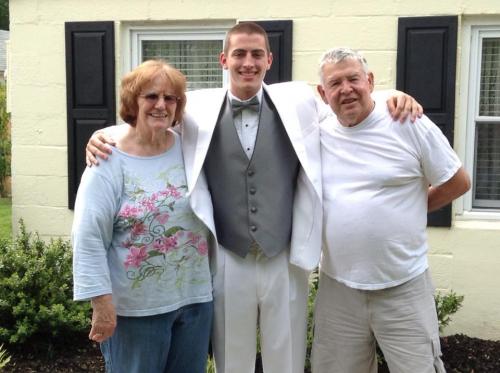 With Bo & Pa before Prom (5/13)